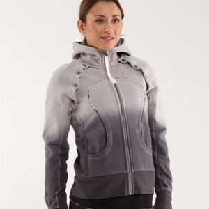 lululemon athletica Women's Ombre Gray Hoodie